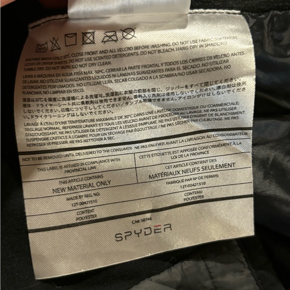 Spyder Men's Glissade Full Zip Primaloft Insulator Jacket - Picture 5 of 9